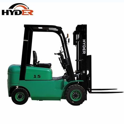 Electric Pallet Lifter 1.5ton 1500kg Forklift Truck with Lithium Battery Powered