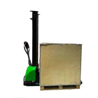 800/1000/1300/1600mm Lift Height Self Loading Stacker Forklift with 1000kgs Load Capacity