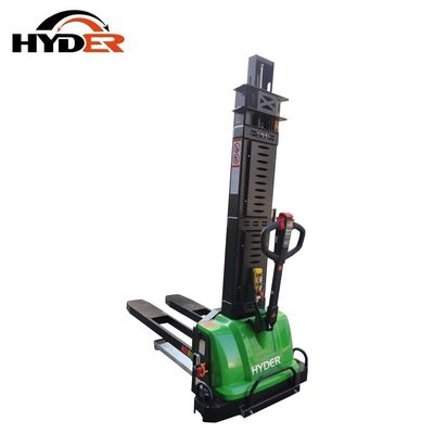DC Motor Self-Loading Van Forklift Trucks 1500kg 800/1000/1300/1600mm Self Pallet Stacker