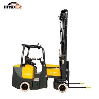 Electric Pallet Forklift 2ton 2000kg with AC Motor and Lifting Height From 6m to 14m