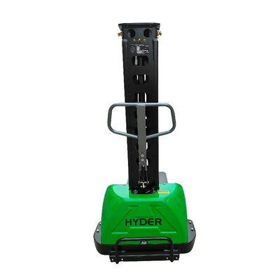 700kg Semi Electric Self Loading Stacker with AC Motor 800mm-1600mm Lifting Height