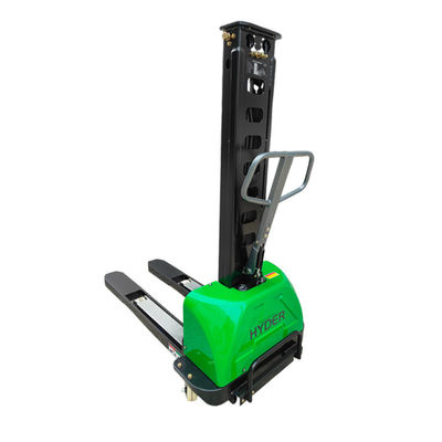 700kg Semi Electric Self Loading Stacker with AC Motor 800mm-1600mm Lifting Height