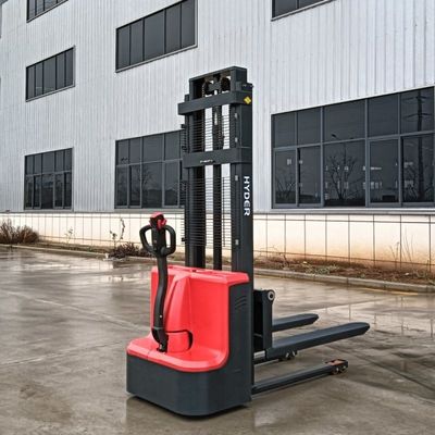 2110X850X2070MM Stacker Manual Hand Electric Forklift 1500kgs Material Handling Equipment