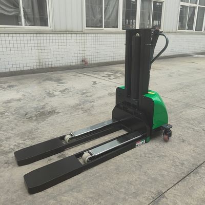 Fuel Electric 700kg Self Loading Electric Stacker Portable Stacker Lifting Height 800mm