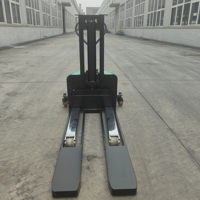 Fuel Electric 700kg Self Loading Electric Stacker Portable Stacker Lifting Height 800mm