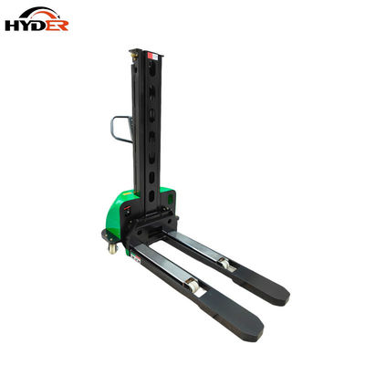 500kg 800mm Lifting Height Electric Self Loading Stacker Car Stacker for Industrial