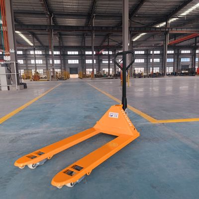 2500kg Loading Capacity Polyurethane Wheels Material Handling Equipment Pallet Truck