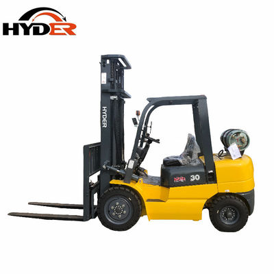 3000kgs Truck LPG Gasoline Forklift with Package Gross Weight of 4300.000kg