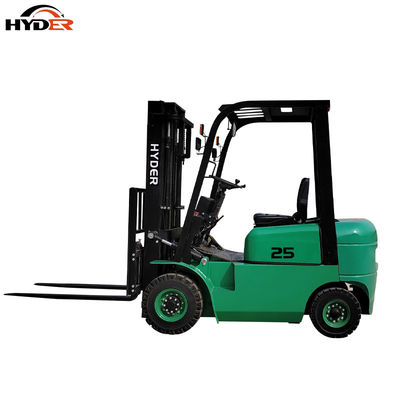Solid Tire Type Hyder Manufacture CPD25Z 2.5t Electric Forklift with Lithium Battery