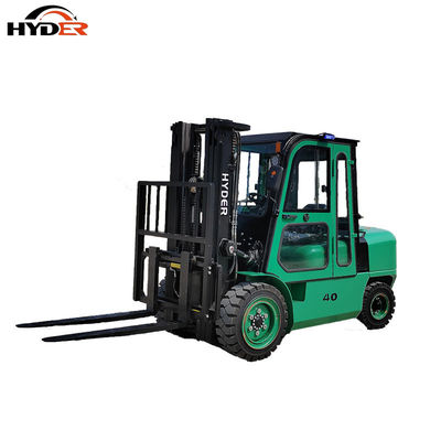 4ton Four Wheels Electric Forklift Battery 76V DC Motor Easy Operated Chinese Manufacture