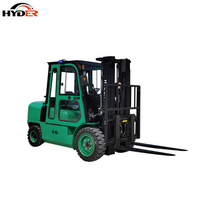 Electric 4 Ton Load Capacity Fork Lifter with Battery and Hydraulic Pallet Forklift