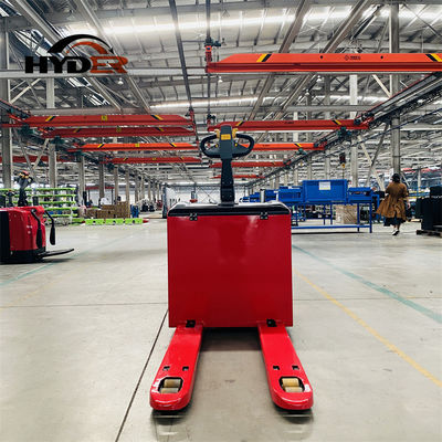 DC Motor Lift Hte25 Pallet Jack Truck Forklift with Design and 205mm Lifting Height