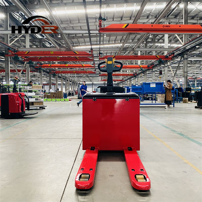 DC Motor Lift Hte25 Pallet Jack Truck Forklift with Design and 205mm Lifting Height