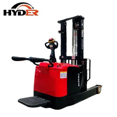 Hyder 2000kgs Electric Standing-on Reach Forklift with AC Motor Lifting Height 3000mm