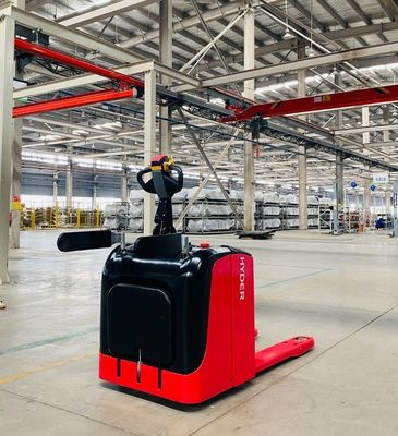 High Load Capacity Hyder Ride-on Self-Propelled Pallet Truck with 5000mm Lift Height