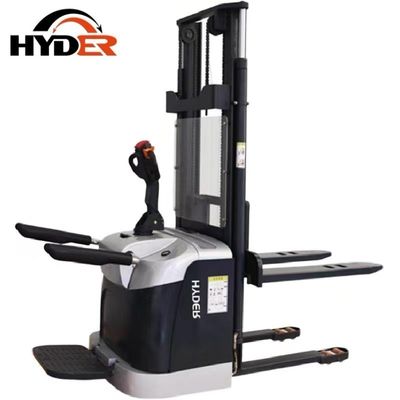 Hyder Power Pallet Stacker Forklift 2110X850X2070MM 1.5ton Standing Electric Stacker