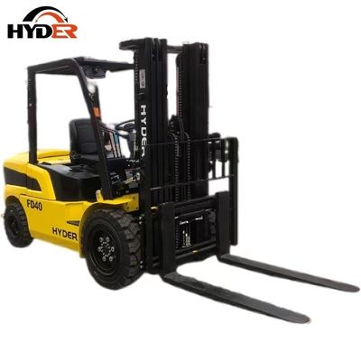 4ton Diesel Forklift FD40 with Side Shifter and Lift Height 3000mm-6000mm from Hyder