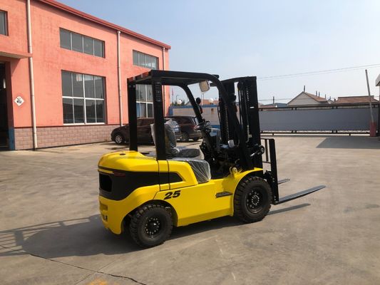 Quick Pallet Movement 2.5t Diesel Forklift with 1070mm Fork Length 2530X1150X1995MM