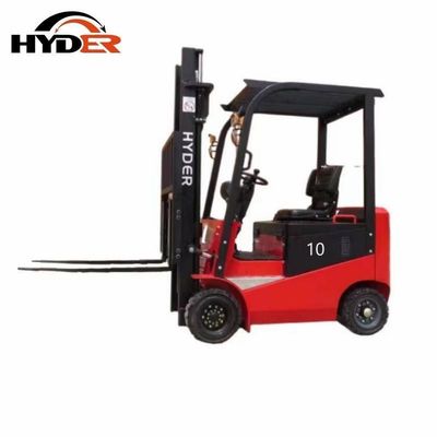 DC Motor 4 Wheel Electric Forklift Trucks for Indoor Material Handling Solutions