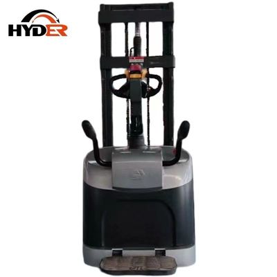 Load Capacity 2t Hyder High Configuration Standing on Electric Stacker From 3m to 5.5m