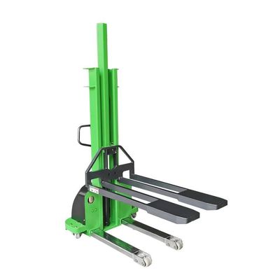 500kg Semi Electric Self Loading Forklift Hsls500 Portable Self Lifting Stacker