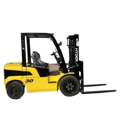 Hyder Diesel Forklift 3000kgs with Package Gross Weight of 4280.000kg