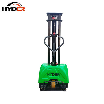 700kg Battery Fork Lift Truck Fully Electric 800/1000/1300/1600mm Self Loading Stacker