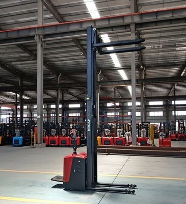 Fuel Electric 5500mm Lifting Height Lead Acid 1500kg 1.5t Standing Pallet Stackers