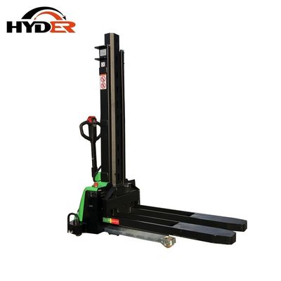 Hslf1000 1500kg Self Loading Full Electric Pallet Lift Stacker within Fuel Electric