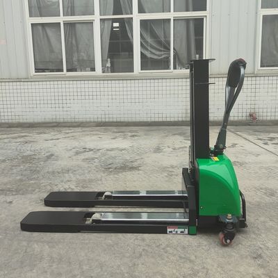 Fuel Electric 700kg Self Loading Electric Stacker Portable Stacker Lifting Height 800mm