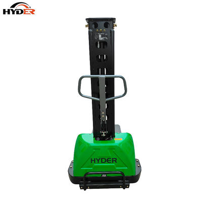 Battery Semi Electric 500kg 700kg 1000kg Self Loading Stacker with 1.3m Lifting Height