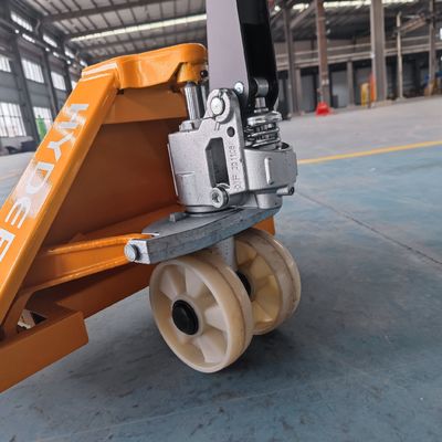 2500kg Loading Capacity Polyurethane Wheels Material Handling Equipment Pallet Truck