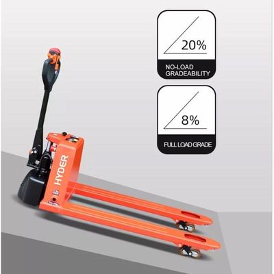 Full Electric 1.5t Walkie Pallet Jack with 500mm Load Center and Lithium Battery