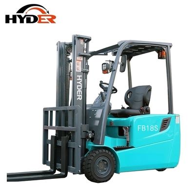 Custom Design Hyder 1800kg Three Wheel Electric Forklift with Energy Efficiency Stability