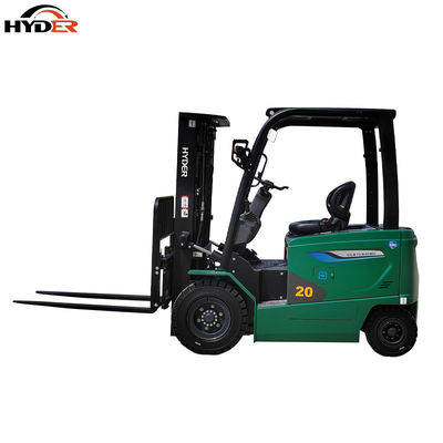 238.00cm * 125.00cm * 217.00cm Package Size Li-on Battery Forklift with AC Motor