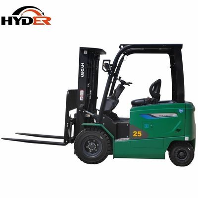 AC Motor Electric Forklift 2.5ton with Lithium Battery 80V 280ah 5h to 7h Working Time