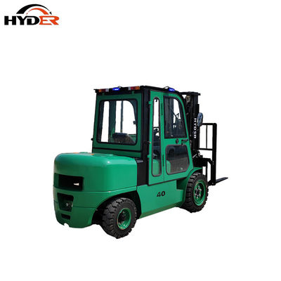 4ton Four Wheels Electric Forklift Battery 76V DC Motor Easy Operated Chinese Manufacture