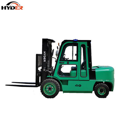 4ton Four Wheels Electric Forklift Battery 76V DC Motor Easy Operated Chinese Manufacture