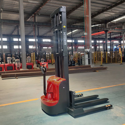 HTB15E Warehouse Electric Forklift Hydraulic Hand Pallet Stacker 1500kg Load Capacity