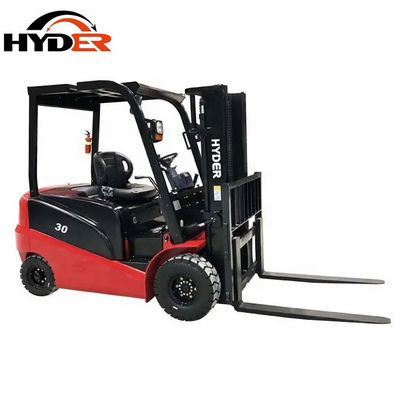3980kgs CE Cercificate Counterbalance Fb30 3 Ton Electric Forklift with 72V 350ah