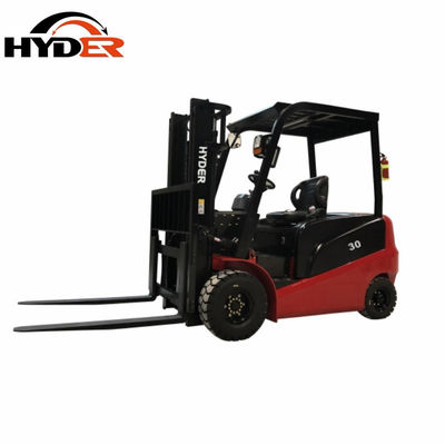 3t Full Electric Forklift Trucks Four Wheel Lithium Battery with Cost-saving Solution