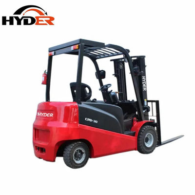 3t Full Electric Forklift Trucks Four Wheel Lithium Battery with Cost-saving Solution