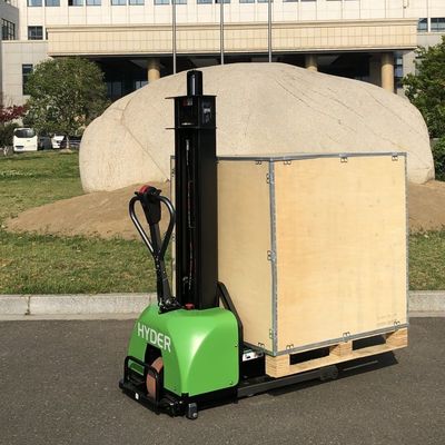 Fuel Electric Self-Dumping Forklift Stacker for Automated Stacking and Automation