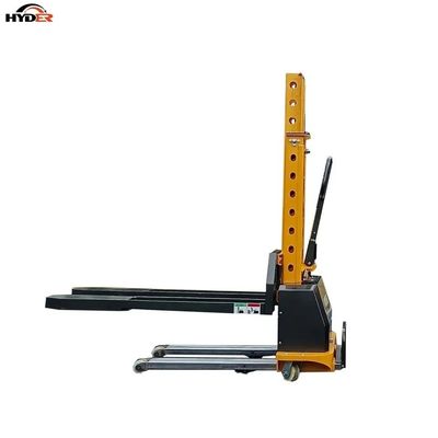 Mini Electric Stacker 1000kg 800/1000/1300mm Unload Container Self-Loading Forklift Truck