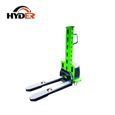 500kg Capacity Portable Forklift Pallet Stacker Hydraulic Semi Self Lift Stacker