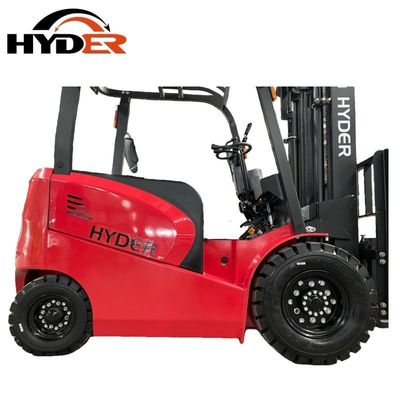 Hyder 4 Wheel Powered Battery 2.5t Electric Forklift Professional for in Warehouse