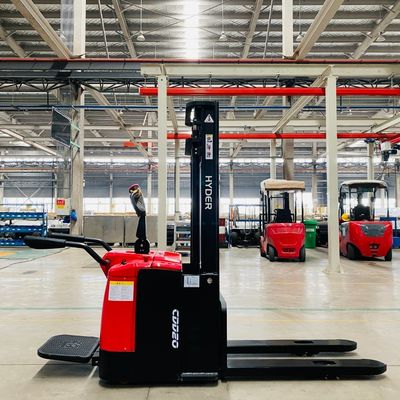 1.5ton Full Electric Forklift Pallet Stacker Truck with Electric Drive and Full Forks
