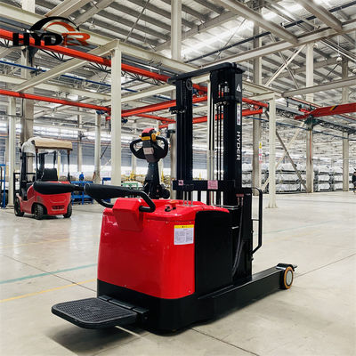 1500kgs Standing Electric Reach Truck for Warehouse Fuel Electric DC Motor