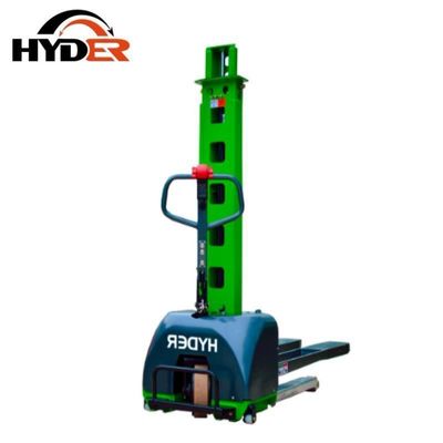 Portable Certified Lifting Stacker for Van 1.0ton Full Electric Self Loading Forklift