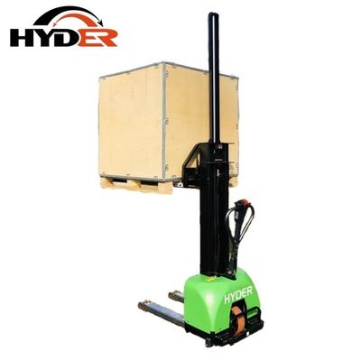 Full Electric Self Loading Stacker HSLF1000 with 1000kg Lifting Capacity and DC Motor